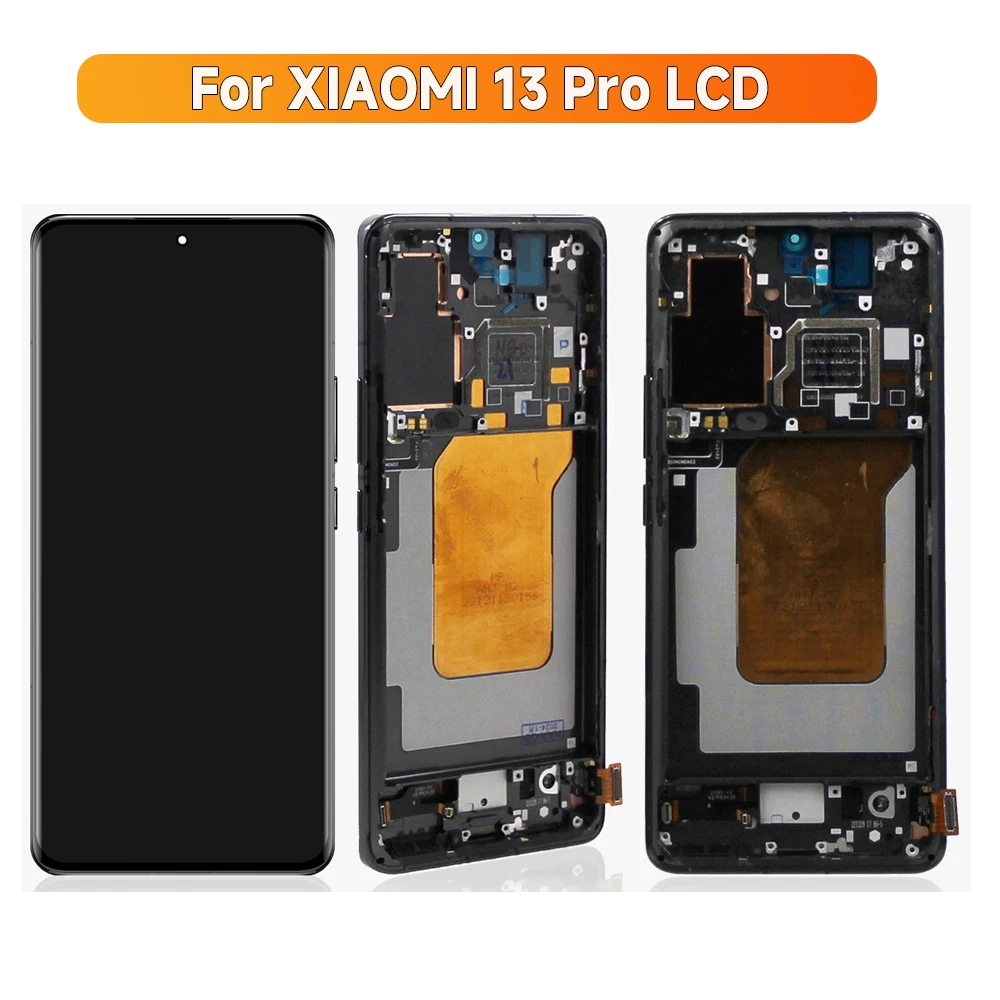 For Xiaomi 13 Pro 6.73\'\'For Mi 13 Pro 2210132G 210132C LCD Display Touch Screen Digitizer Assembly Replacement