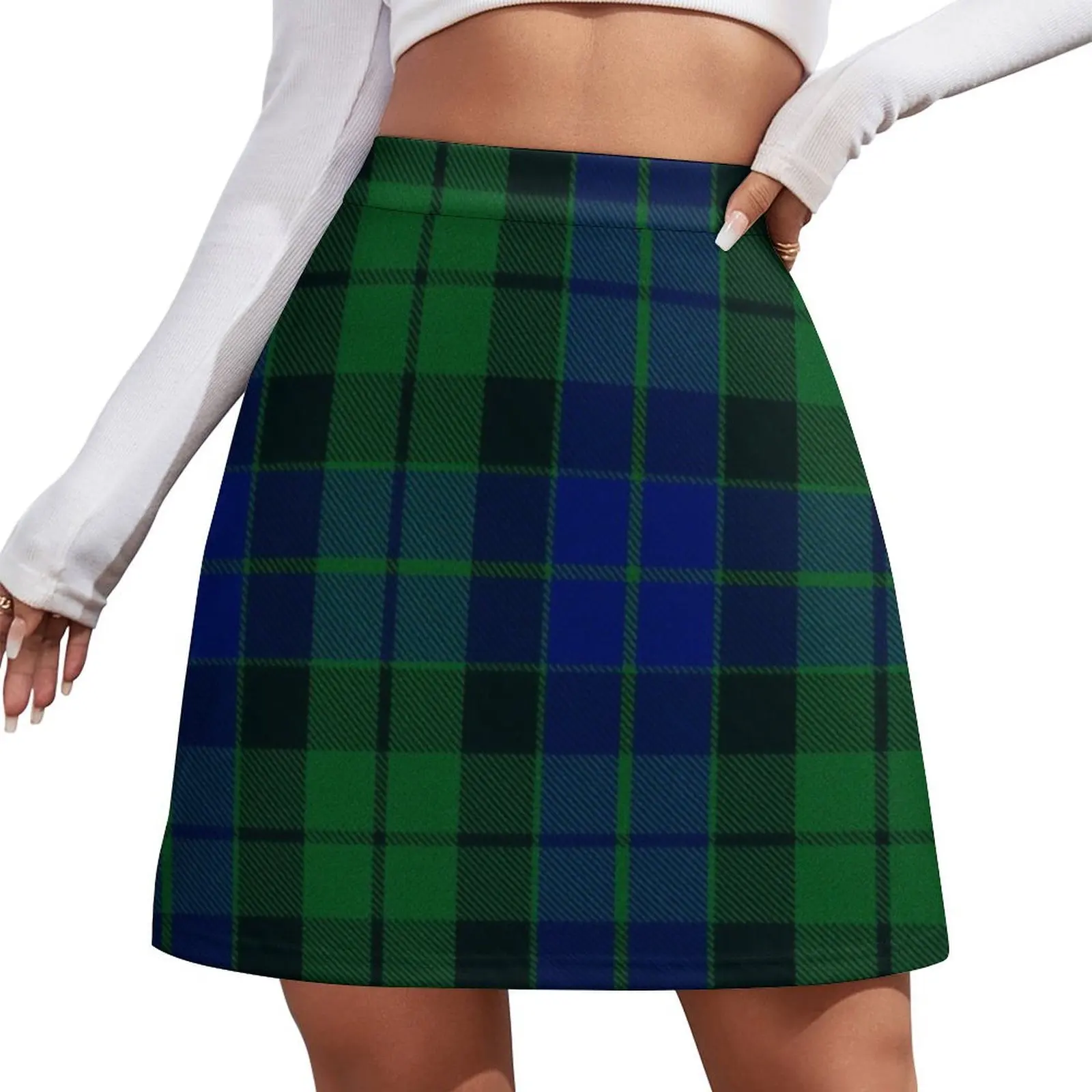 

Mackay / Mckay Clan Tartan (High Res) Mini Skirt Korean clothing fairy grunge outfit korean style Women's skirts Mini Skirt