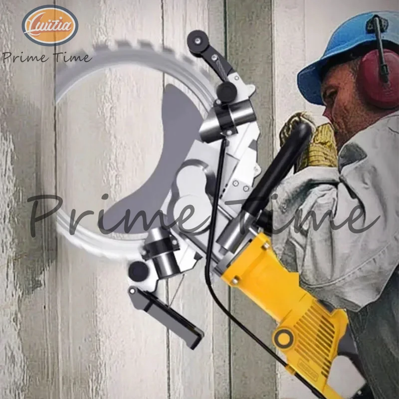 High-Frequency Ring Saw High-Power Brushless Concrete Wall cutting Dust-Free Open Wall Change Doors and Windows