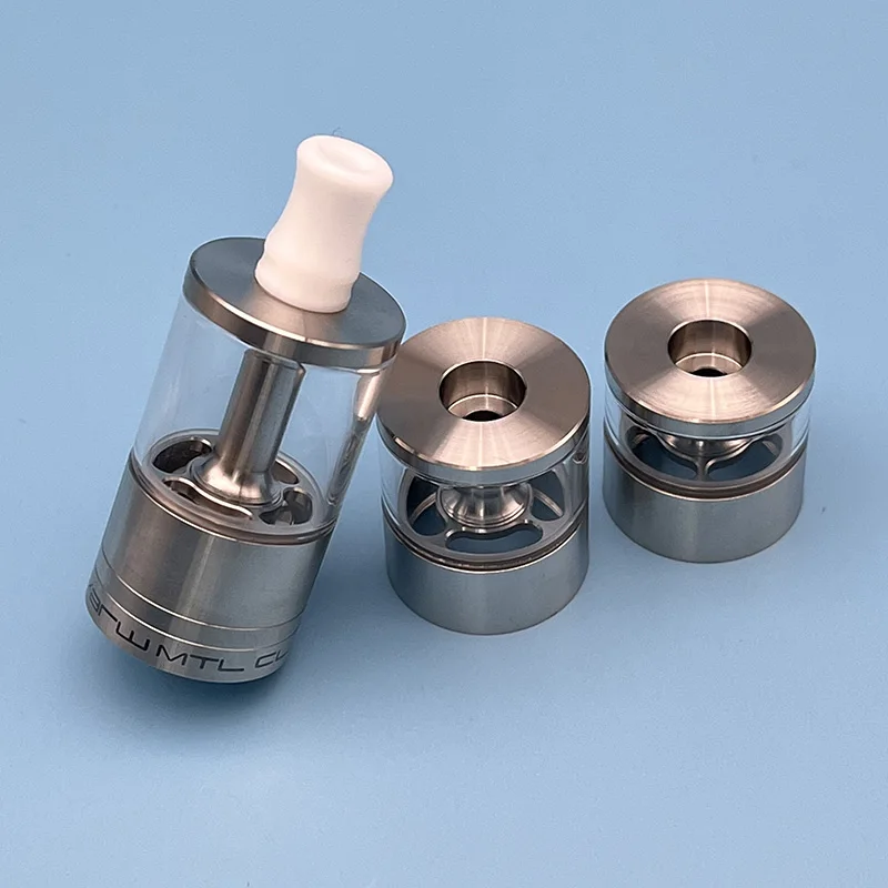 Dvarw MTL CL RTA Rebuildable Tank 22mm 316SS 2ml/3.5ml/5ml Single Coil with 11pcs AFC Inserts Vape Atomizer