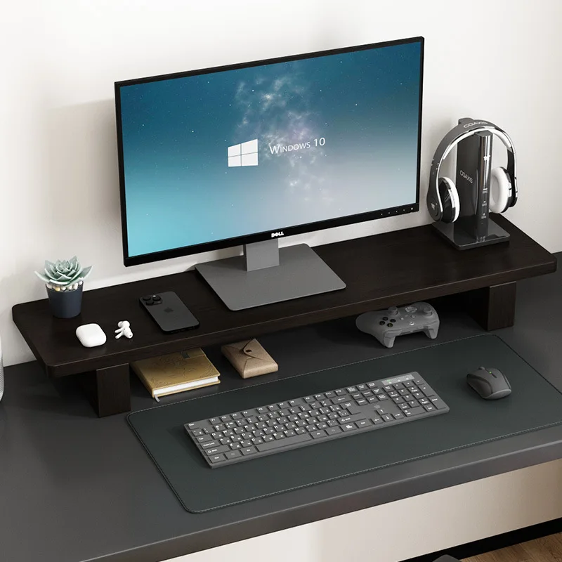 Minimalist Computer heightening rack, desktop monitor, screen padding, base bracket, storage rack, table facing rack