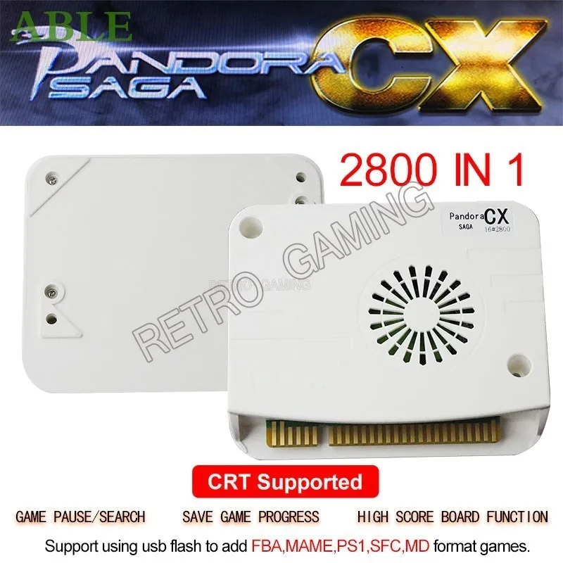 อาเขต Pandora Saga DX CX 5000 1กล่องพิเศษ Jamma เมนบอร์ด PCB จอยสติ๊กเกมคอนโซลเครื่องตู้ HDMI VGA CRT