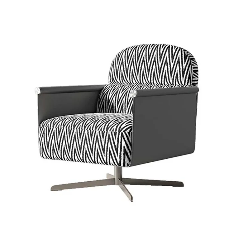 

Living room modern single cloth sofa chair household simple balcony lazy chair