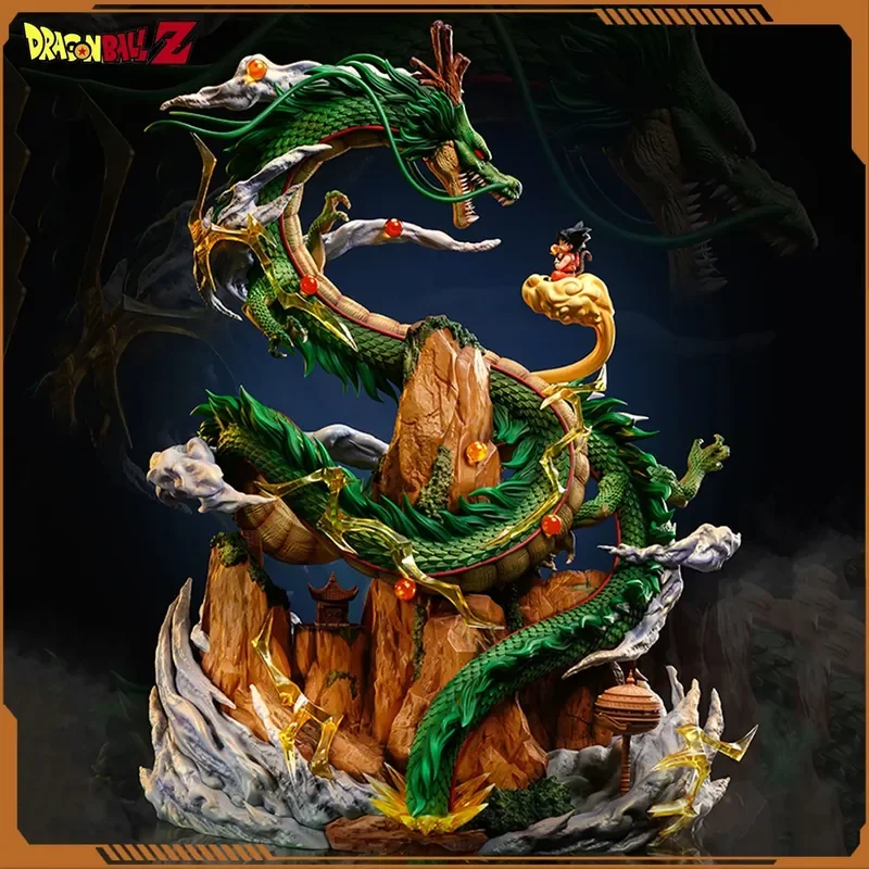 

Dragon Ball Z Shenron аниме фигурка Гоку и гора Шенрон фигурка статуя из ПВХ модель куклы коллекционные игрушки подарки