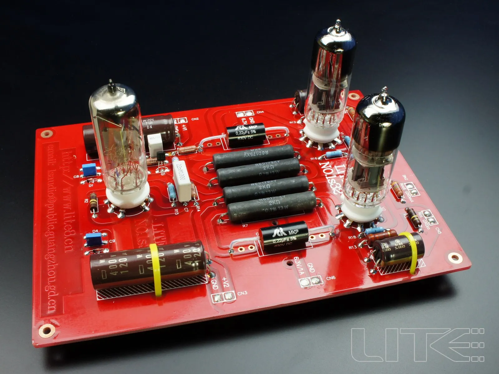 

LS32 Tube Finished Preamplifier Board 6H30 Tube Amplification(No Tubes)