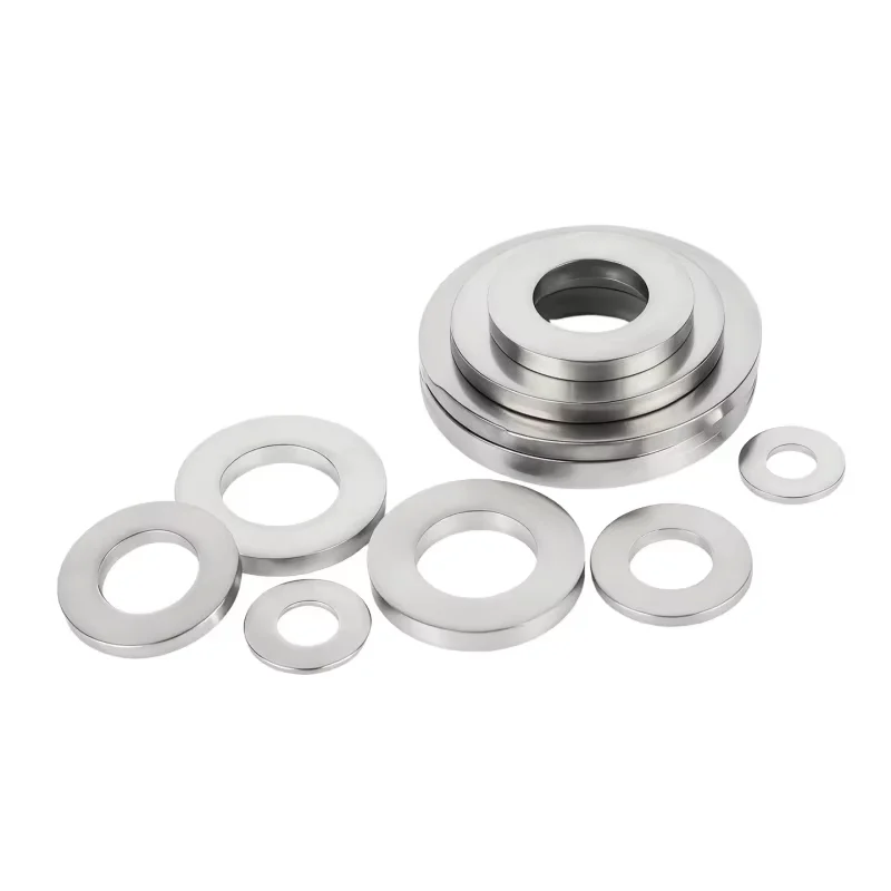 M1.6 M2 M2.5 M3 M4 M5 M6 M8 M10~M20 TC4 Titanium Alloy  Large Flat Gasket Circular Washer