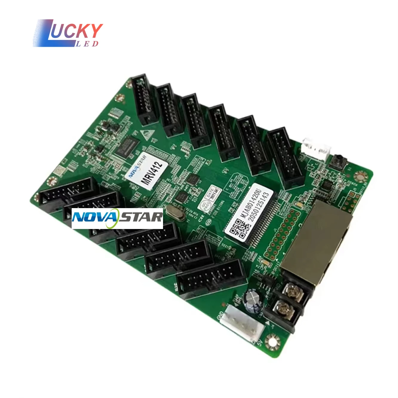 4K Controller LED Display Screen Receiving Card HUB75E Novastar MRV412 Digital Advertising Receiving Cards MRV416