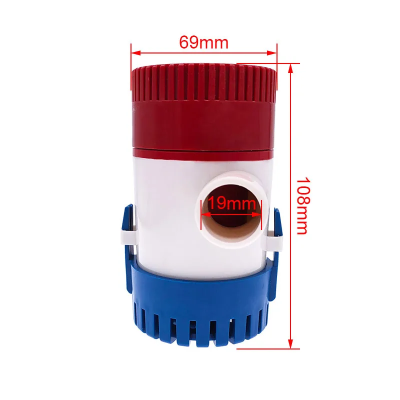 bilge pump 12v 24V 1100gph 750gph water pump used in boat seaplane motor homes houseboat