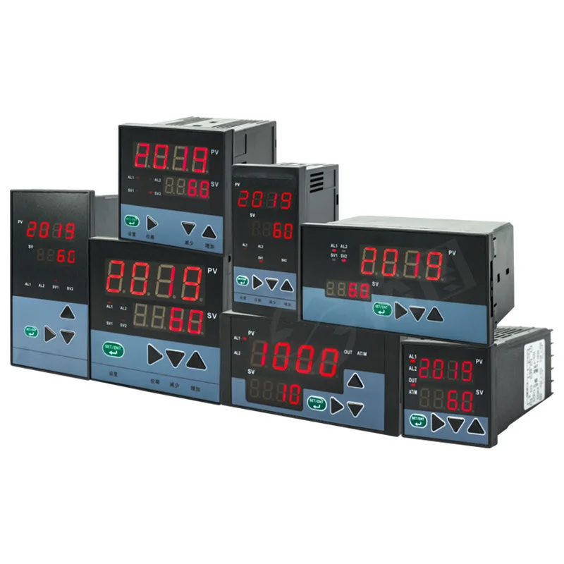 Display Instrument Digital Display Temperature Alarm Transmitter RS485 Communication Adjustable Thermostat Relay Switch