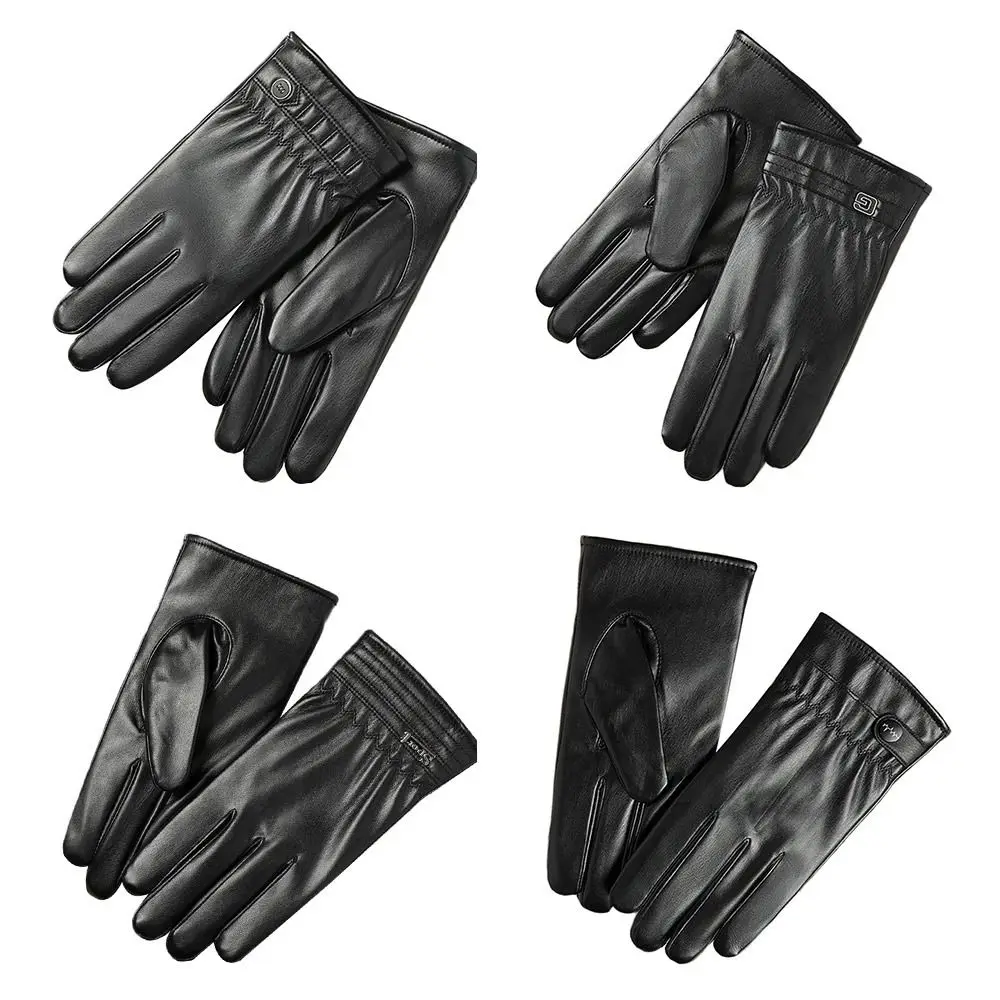 

Модные зимние перчатки с сенсорным экраном, теплая подкладка, флисовые лыжные перчатки, морозостойкие водонепроницаемые перчатки с полным пальцем, унисекс