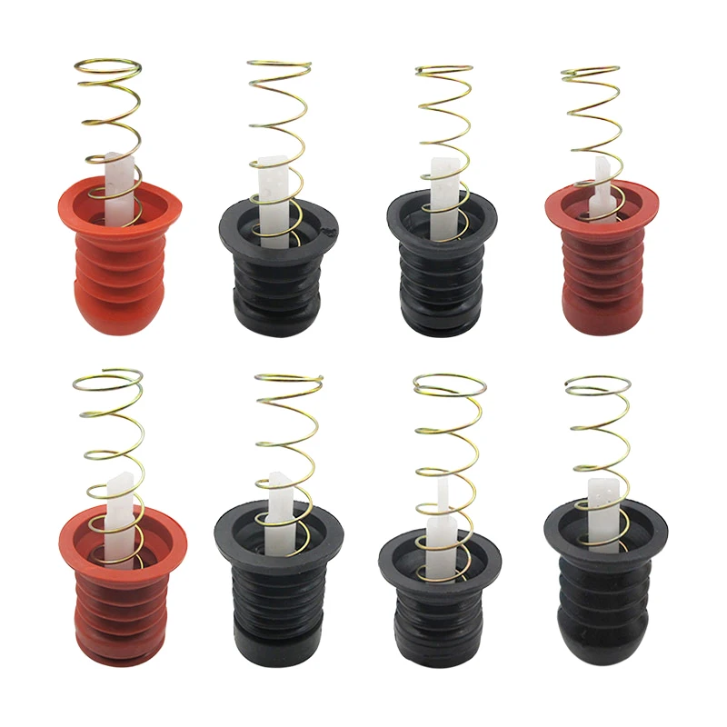 Universal Washing Machine Water Drain Valve Plug Water Sealing Rubber Pad Drain Valve Spring Fittings