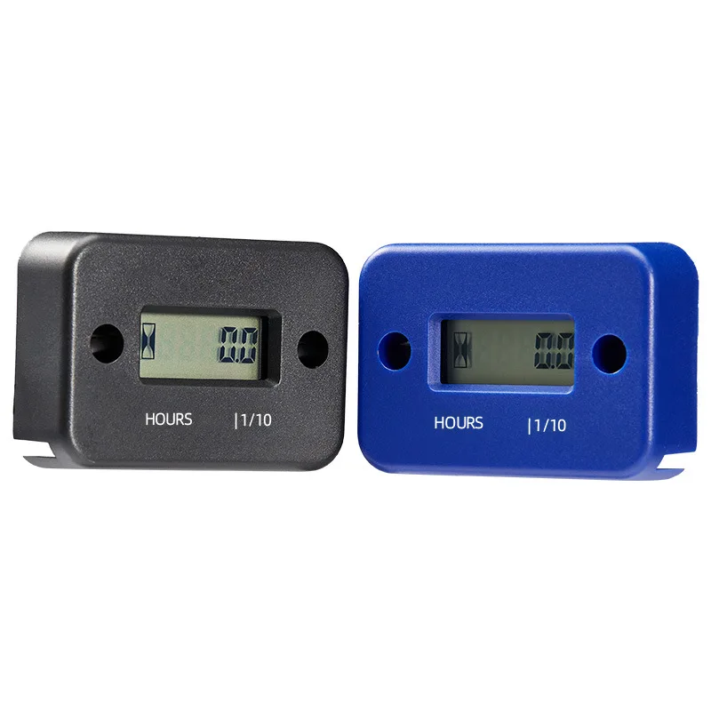 Digital Hour Meter LCD Counter Inductive Timer For ATV Motorcycle Instruments Clocks Snowmobile Gasoline Boat Generator Bike Car