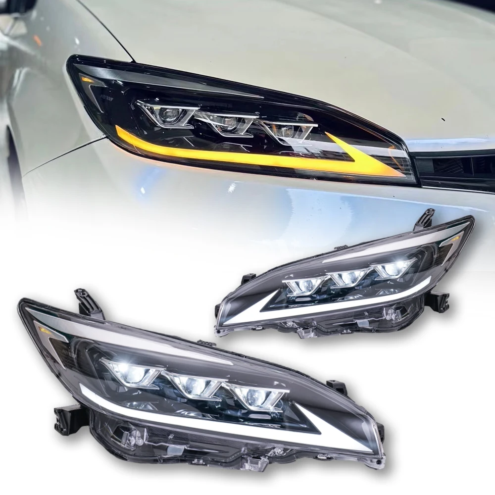 

Car Lights For Toyota Wish Headlight 2009-2015 LED Front Lamps Daytime Running Lights Dynamic Turn Signals Car Accessories