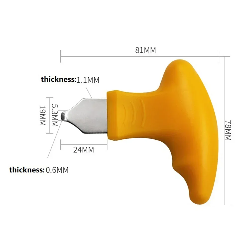 Metal Spudger Pry Watch Case Opener Back Cover Remover For Nut Hard Shell Wathes Repair Tool Replacement Watch Accessory