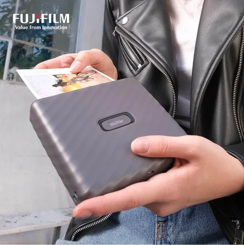 Imagen 2 del producto Impresora Original Fujifilm Instax Link WIDE registrada Instax Mini Link 2 Impresión desde el Control de movimiento de vídeo Modo de impresión juntos