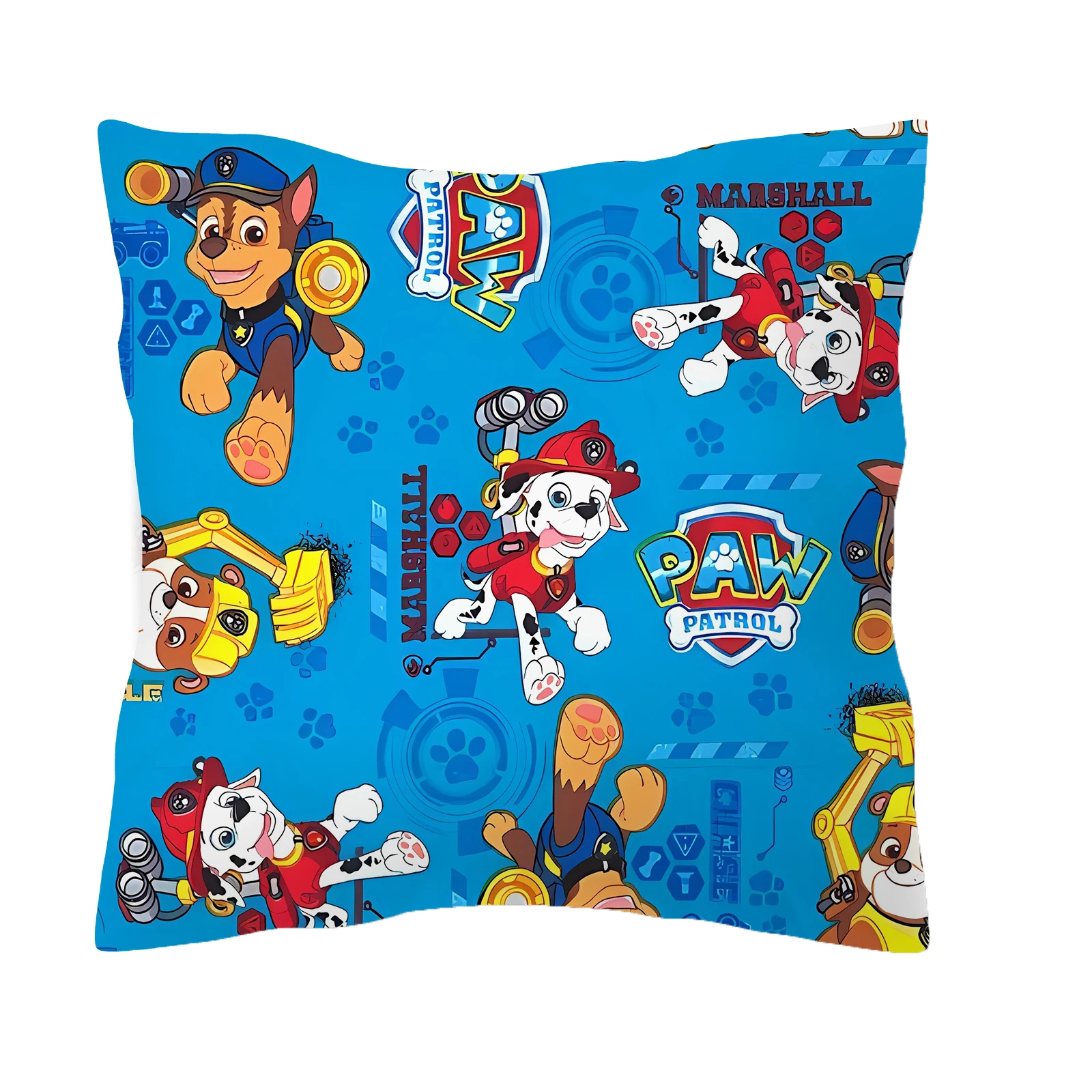 PAW Patrol federa rettangolare morbida peluche divano auto cuscino cuscino vita federe decorazione della casa regali di compleanno di natale