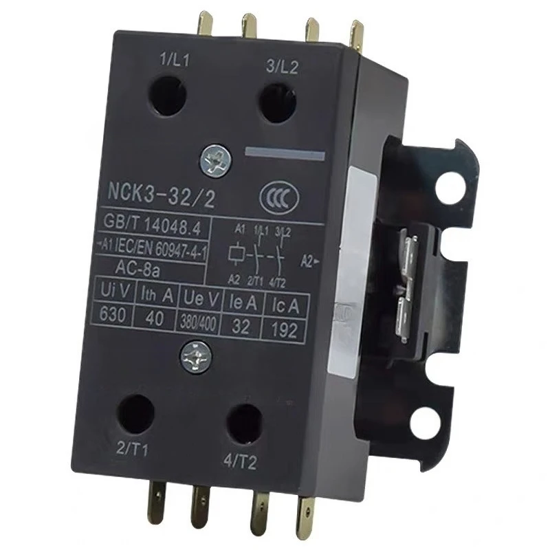 HVAC Contactor, NCK3-25/2 NCK3-32/2 25A 32A 220V AC Air Conditioner Definite Purpose Contactor