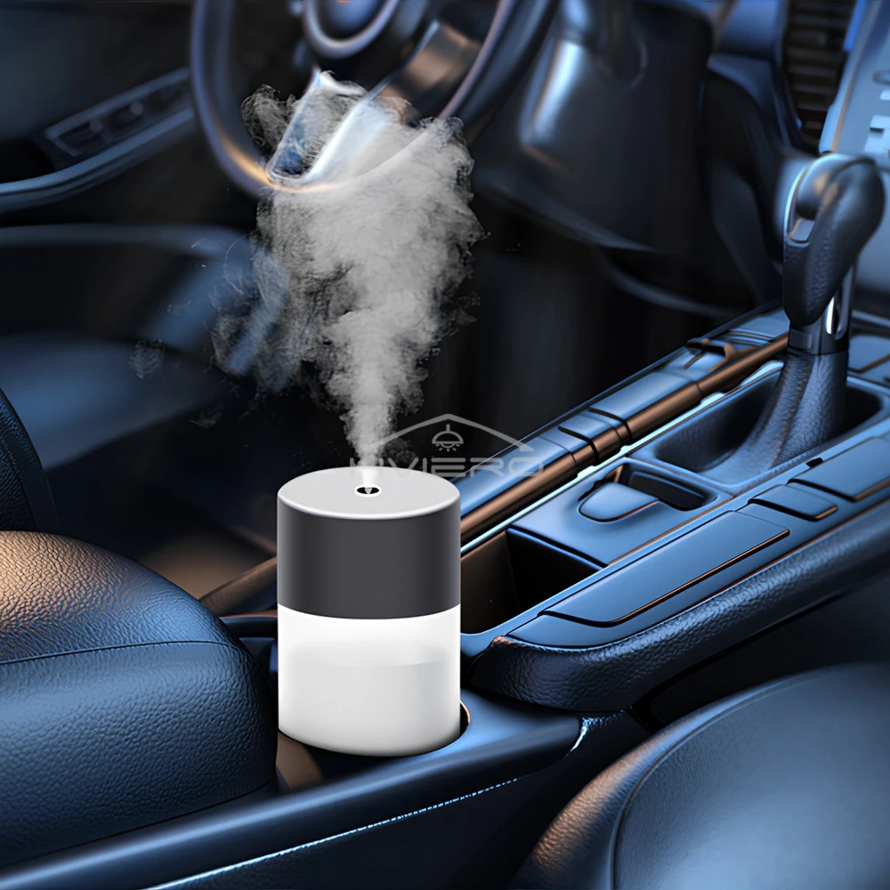 260ML Air Humidifier Ultrasonics Mini Aromatherapy Diffuser Portable Sprayer USB Essential Oil Atomizer LED Lamps for Home Car