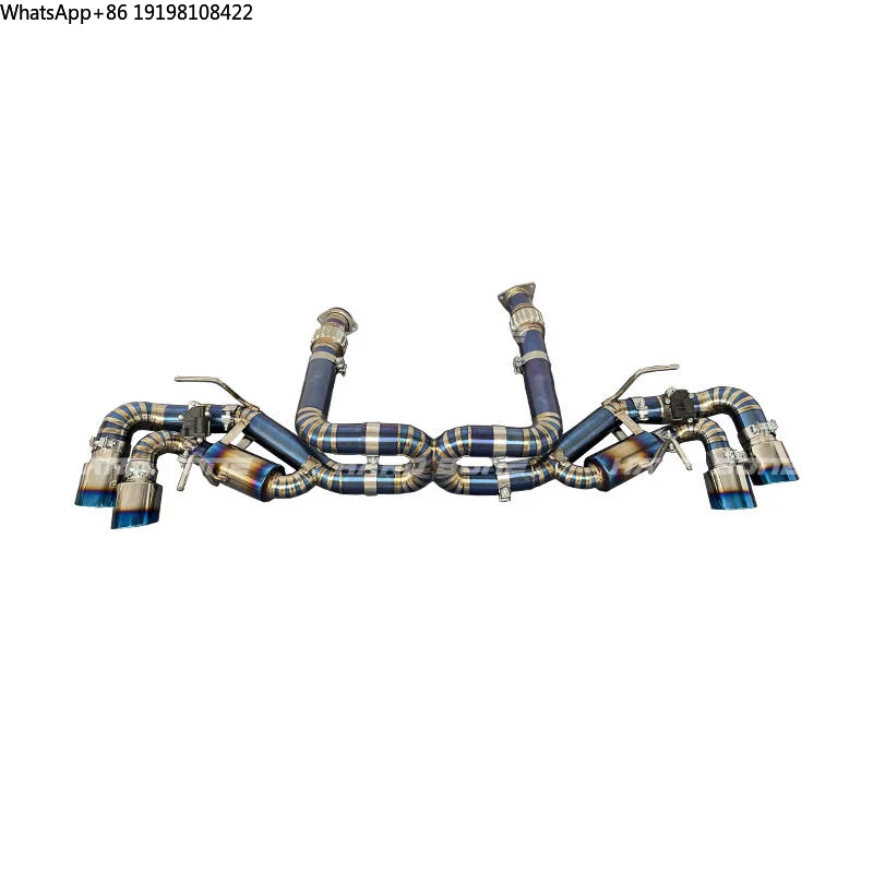 

Performance Tuning for Chevrolet Corvette C8 6.2 Valvetronic Catback Exhaust Pipe Muffler Remote Control Titanium Exhaust Pipe