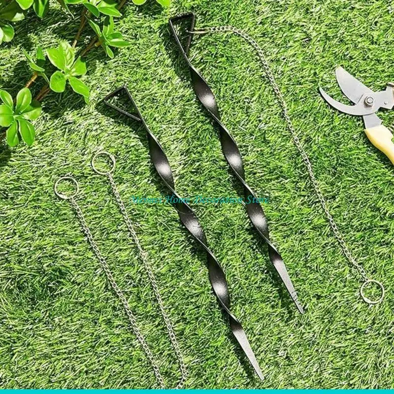 

H7BF 2 шт. уличные анкеры для дождевой цепи с шипами, монтажное оборудование для дождевой цепи