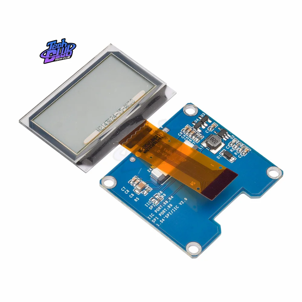 1.51/1.54 Inch 24PIN SPI/IIC/Song Song COG 3.3V PMOLED Trong Suốt Màn Hình OLED SSD1309 Đồ Họa 128X64 128X56 Màn Hình Cho Dụng Cụ