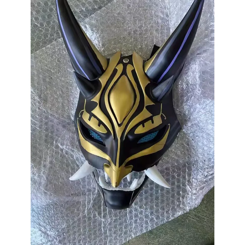 Xiao Cosplay Mask Yaksha Halloween Game