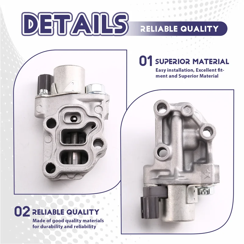 

For Honda Accord Acura Civic 2002-2011 Car Variable Valve Timing Solenoid 15810-RAD-Y01 15810RADY01