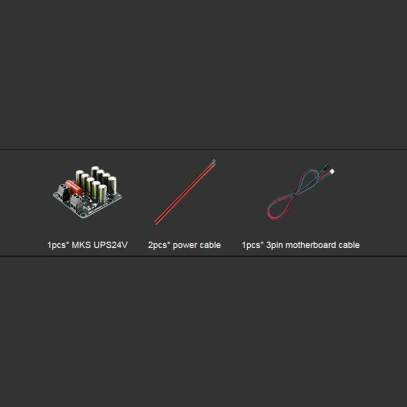 Imagem -06 - Impressora 3d Mks-ups 24v Module Detecção de Interrupção de Energia Levante o Eixo z para Proteger o Modelo dc 24v Peças da