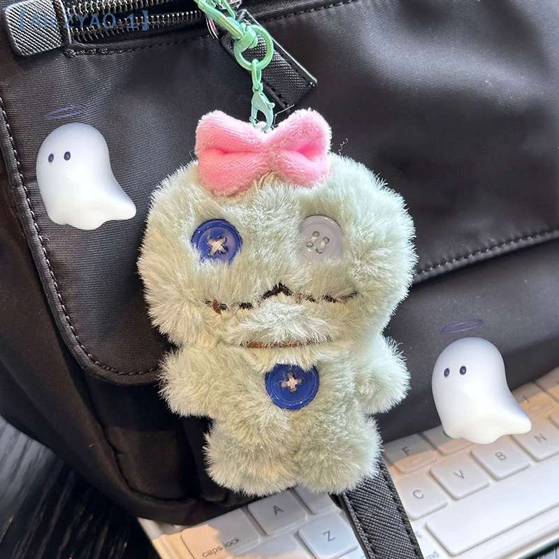 【ZYAO-1】 mignon en peluche dessin animé en peluche arc poupée pendentif doux et mignon fille sac à dos décoration pendentif poupée étudiant cadeau