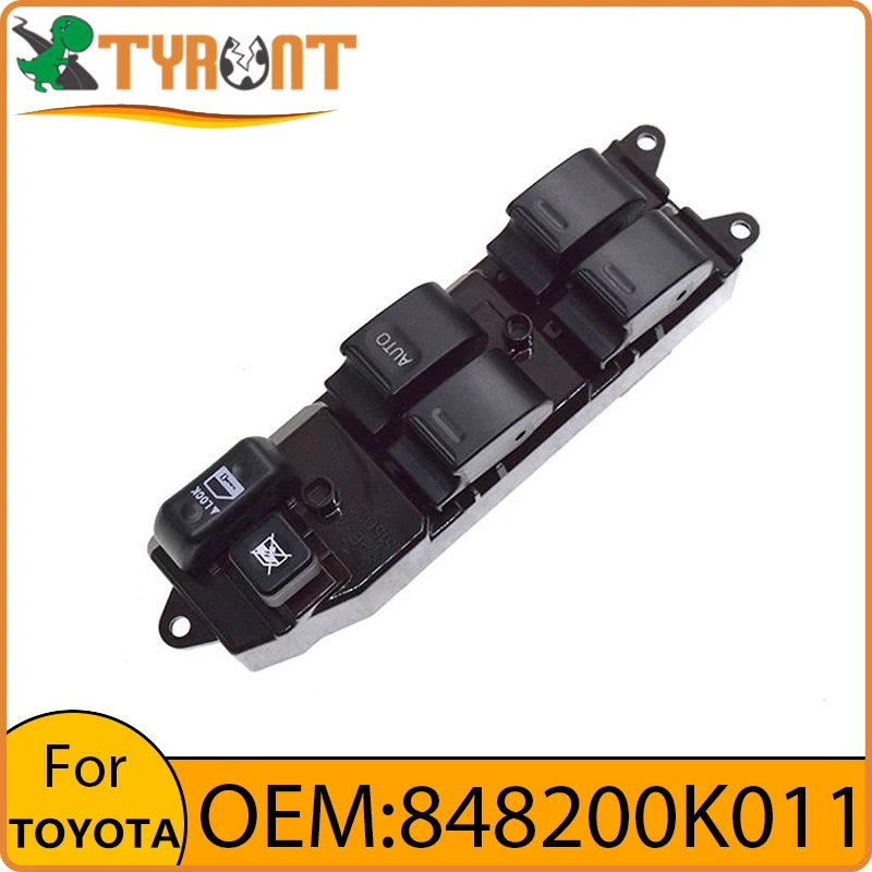 

TYRNT Left Front Electric Power Window Lift Switch Control Button 84820-0K011 For TOYOTA INNOVA FORTUNER HILUX Car Accesorios