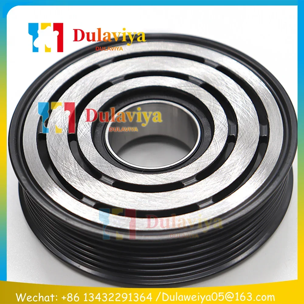 DKV06R AC Compressor Clutch Pulley For Peugeot 107 Toyota Aygo Citroen C1 883100H010 883100H020 5060217372 5060217332 6453.RJ