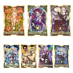 Yu-Gi-Oh! Cards Game Field Center Card Yugioh Figures Traptrix Atypus ,The Virtuous Cartesia & Ecclesia Albaz Acrylic Toy