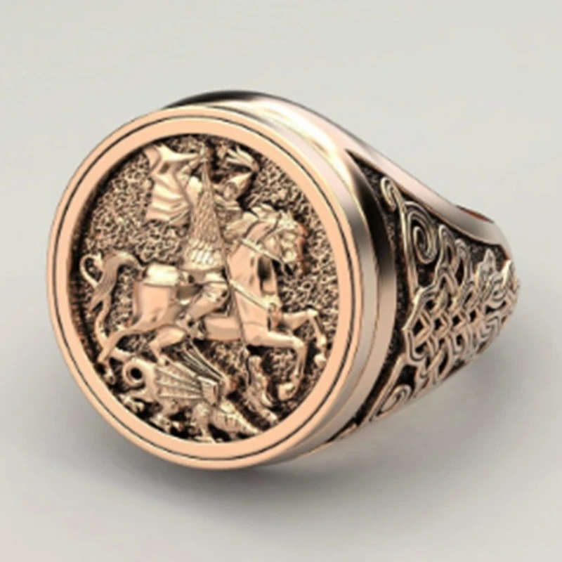 خواتم ركوب الخيل متعددة الألوان للرجال والنساء ، خمر ، خلاقة ، شخصية ، بسيطة ، الموضة