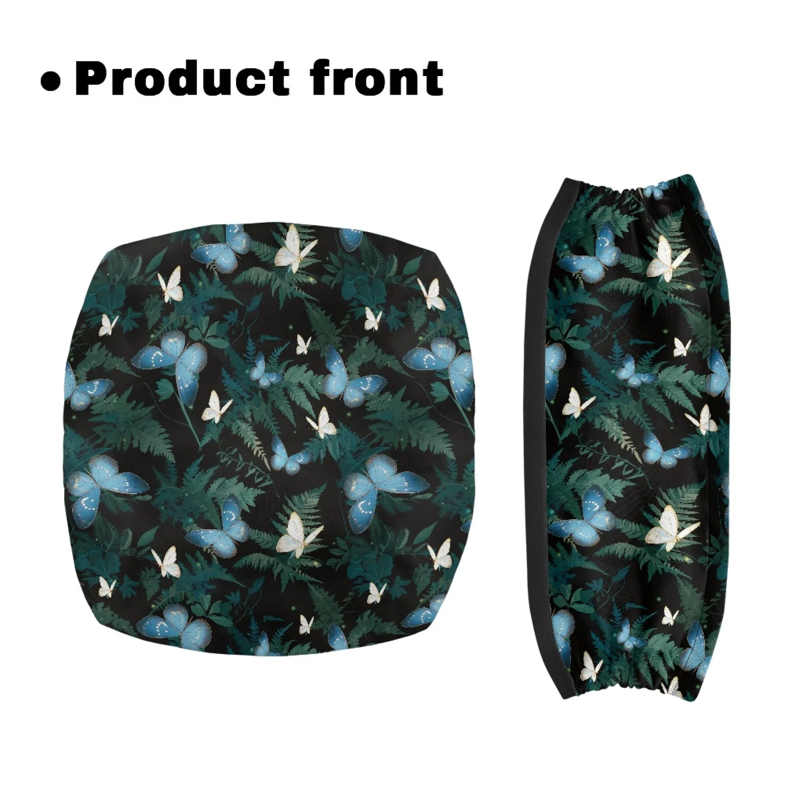 Coloranimal Fits Rollators Stretchable Material 2 Pieces Walker Cover for Ladies for Outdoor Park Butterfly