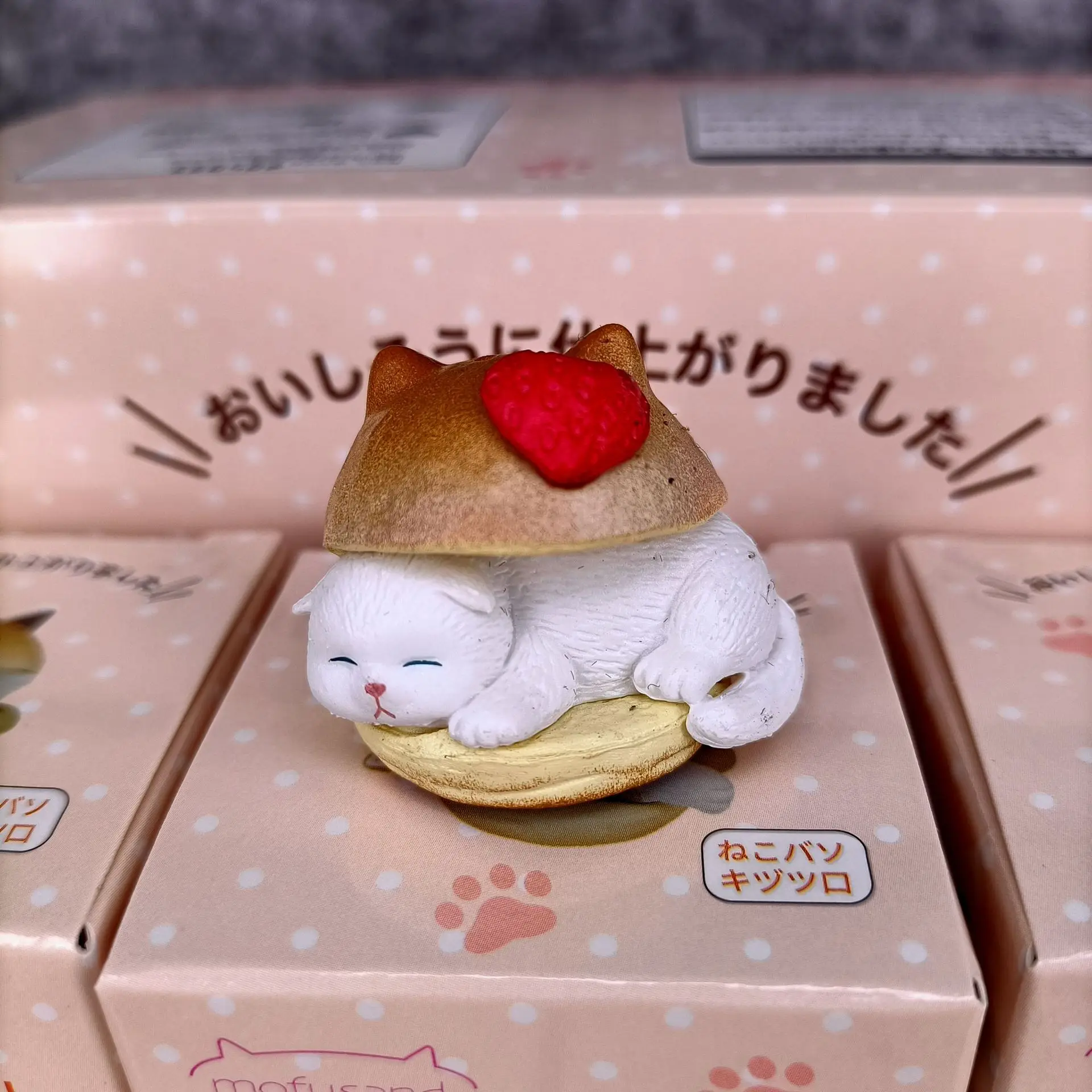 Burger Cat Blind Box Cats Action Figure Toy Model Decoration Ornaments Birthday Gifts