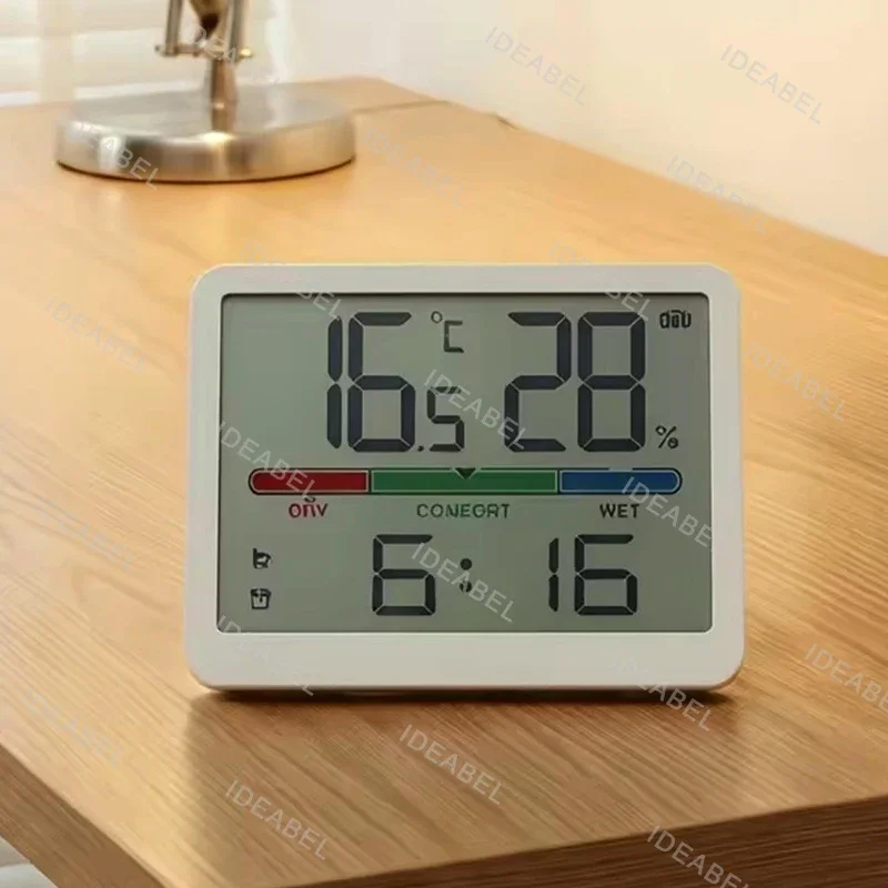 LCD Digital Hygrothermograph Indoor Thermometer Hygrometer Home Bedroom Baby Room Environment Monitor Temperature Humidity Meter