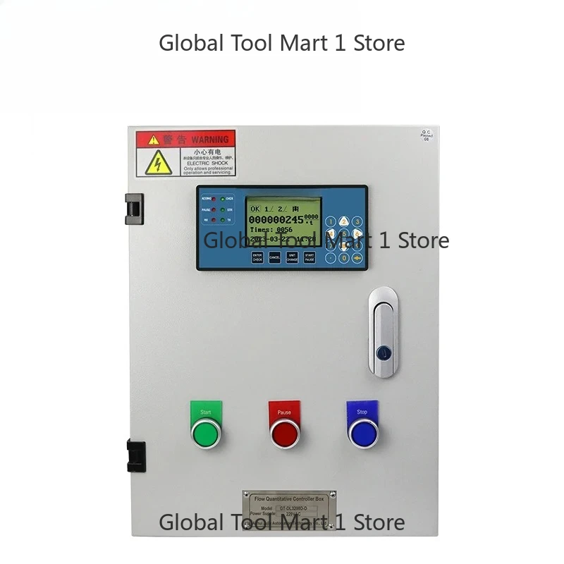 

Multi Function Flow Control Valve for Water Milk Beer Liquid Flow Controller Batch Controller for Flow Meter