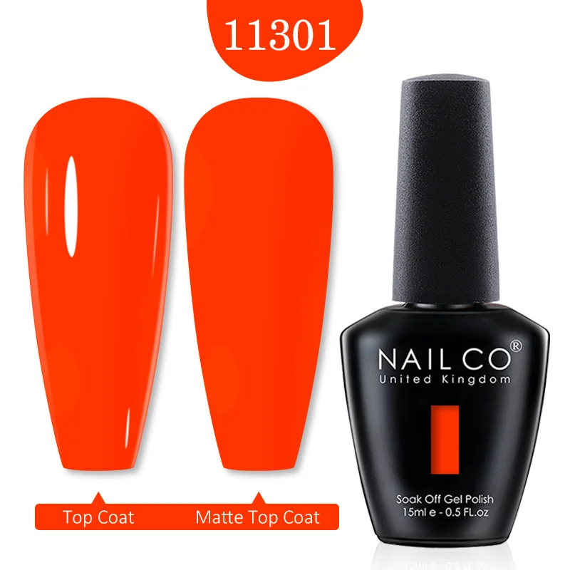 NAILCO 15 ml Herbst-Gel-Nagellack Nude Color Series Vernis Maniküre UV- und LED-Nägel Gel Nail Art Hybrid Pink Red Gellak Design-Set