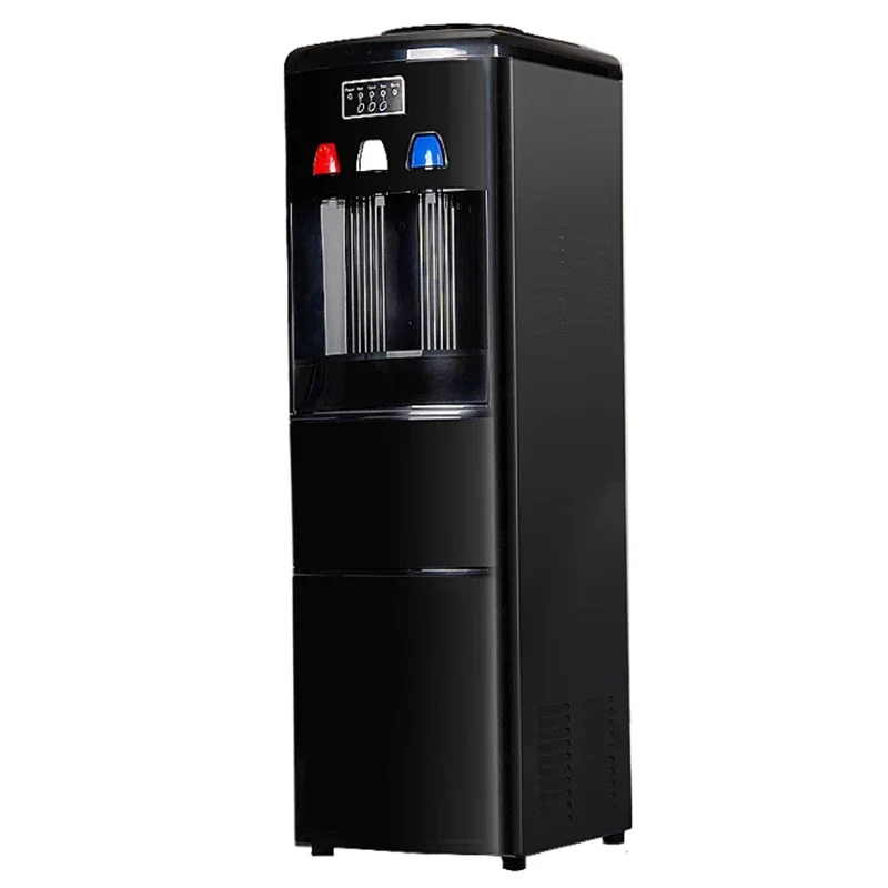 home bar commercial milk tea shop Round ice cube making machine Vertical water dispenser Multifunctional ice maker Small