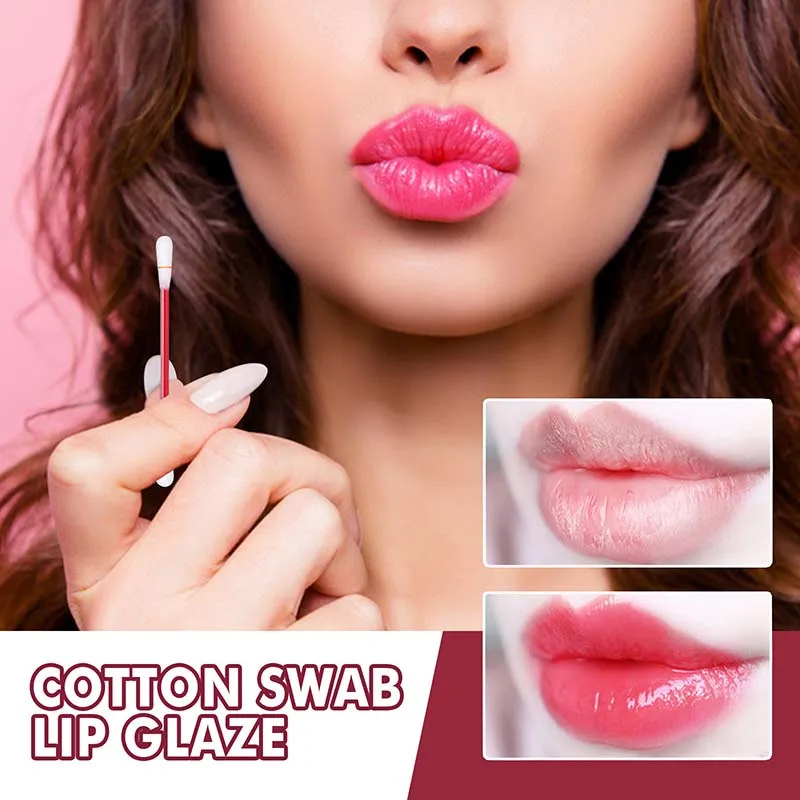 20pcs/set Lipstick Microbrush Long Lasting Waterproof Disposable Brushes Cotton Swab Lipsticks Korean Cigarette Case Lip Glaze