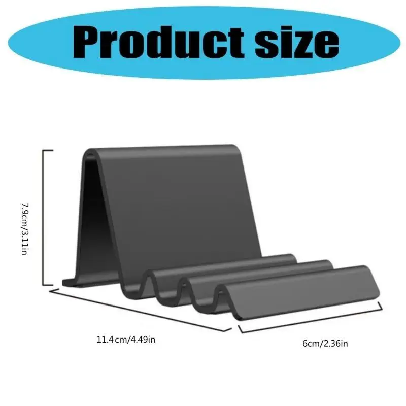 Portable Waving Phone Holder Support Adjustable Viewing For Reading Watching Videos All Devices Desktop Organizers D2RC