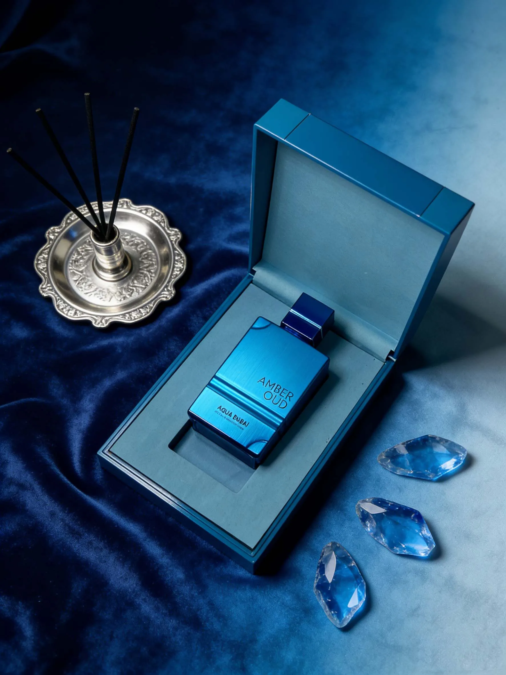 

Amber Oud Aqua Dubai Extrait De Parfum for Men and Women, Refreshing Fragrance, Thoughtful Gift for Loved Ones