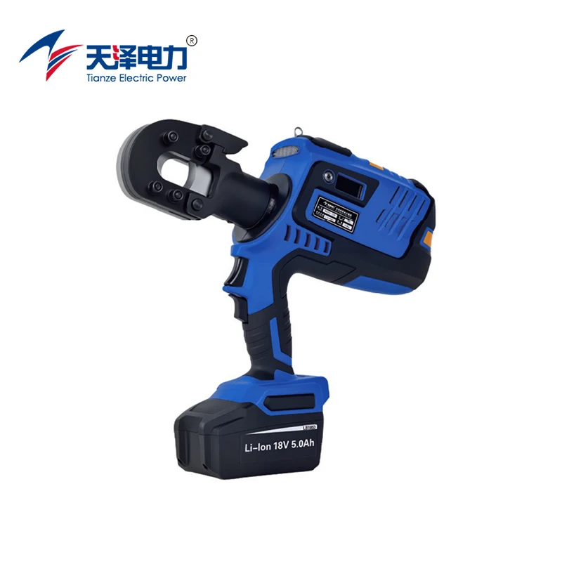 NBTC-726 Battery Hydraulic Wire Rope Cutter ACSR Steel Strand Cutting Tool Cordless Hydraulic Cable Cutter