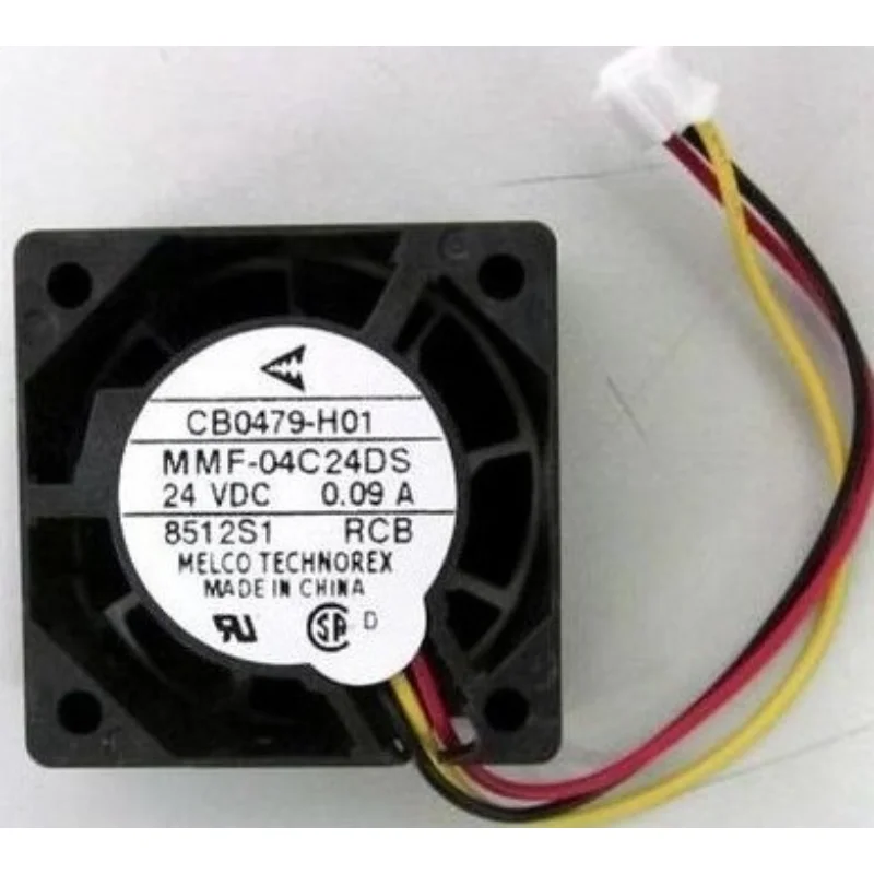 New Cooler Fan CB0479-H01 MMF-04C24DS RCB 0.09A  24V 4015 3-wire Cooling Fan