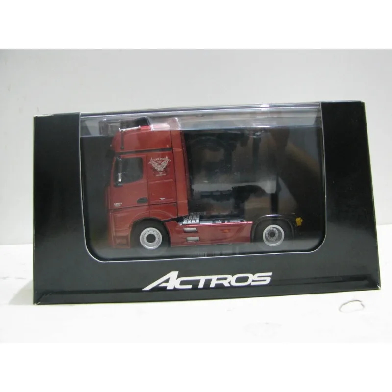 Paint Surface Defects Diecast NZG 1:50 Scale BENZ Actros Trailer Alloy Car Model