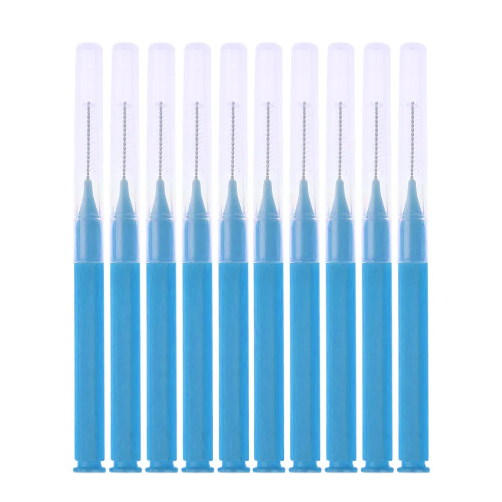 20/40/80Pcs Interdental Brushes Health Care Tooth Interdental Cleaners Orthodontic Dental Teeth Brush Oral Hygiene Tool