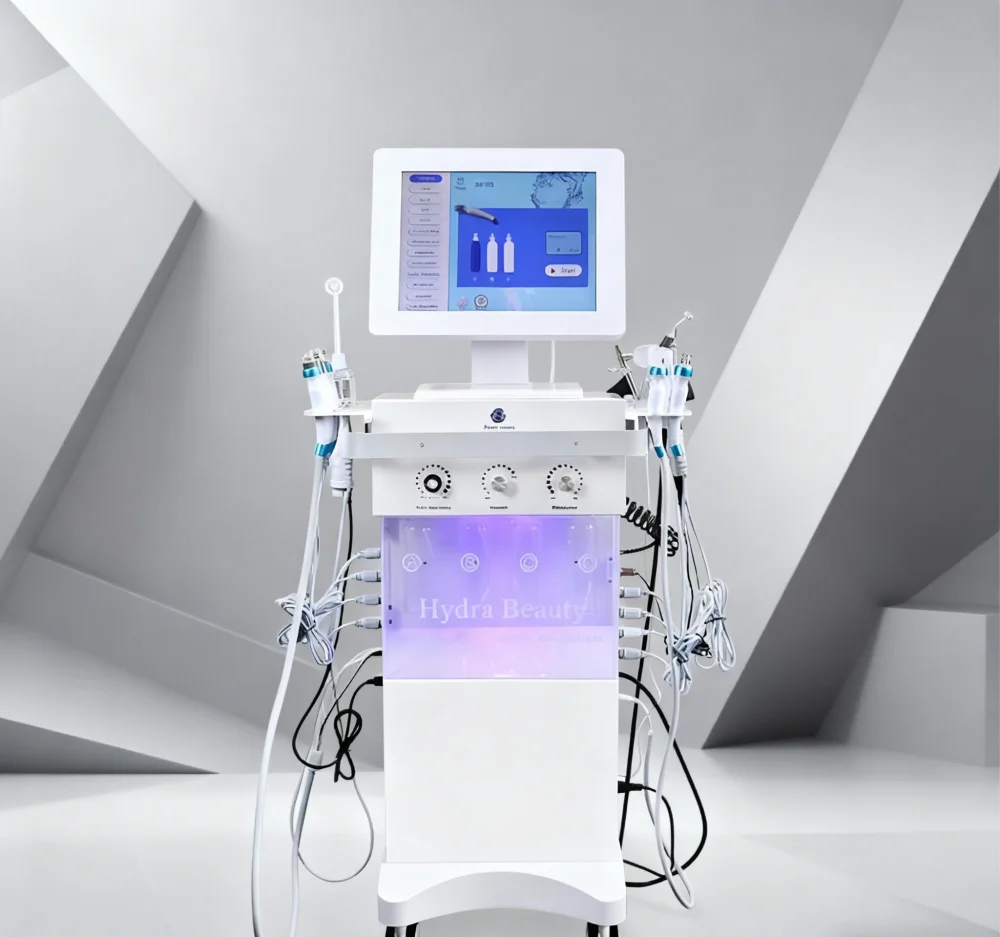 

15 в 1 Hydra Beauty машина для лица Гидрокислородный маленький пузырь Очистка лица Омоложение кожи Лифтинг Устройство для ухода за кожей для спа