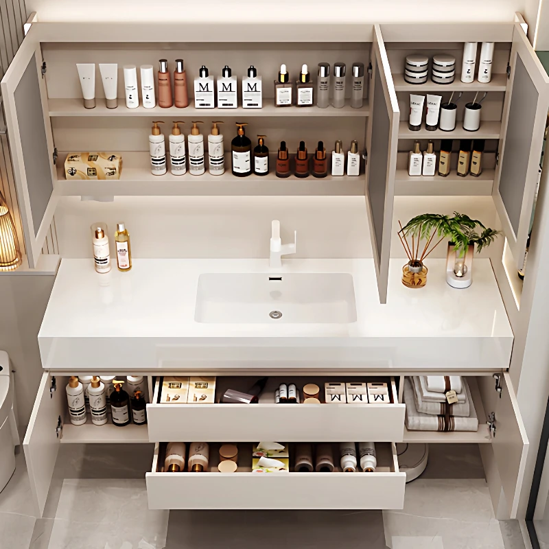 منظم اكسسوارات الحمام غرفة المعيشة خزانة الكتب رفوف المجلات خزائن خزانة كبيرة على أثاث غرفة البوفيه Gabinete #4