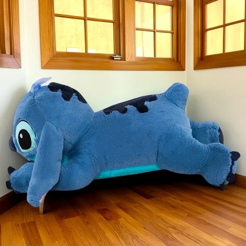 Chaud 45/100 cm grande taille Kawaii Disney Lilo et point animaux en peluche grand jouet en peluche oreiller Anime poupée mignon enfants cadeaux d'anniversaire