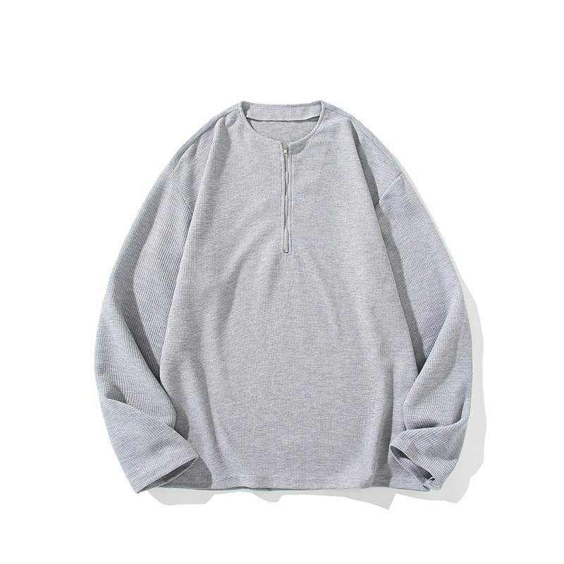 

2025 New Autumn Fashion Trendy Solid Color Round Neck Long Sleeve Sweatshirt Casual Streetwear Versatile Pullover for Women Men